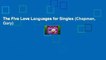 The Five Love Languages for Singles (Chapman, Gary)