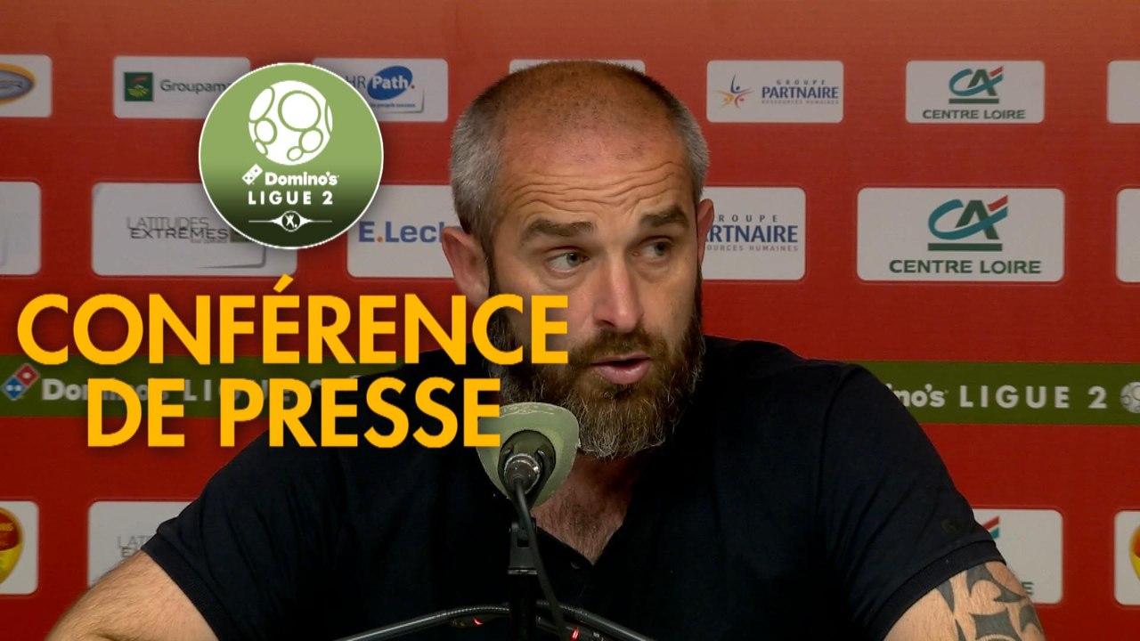 Conférence de presse US Orléans - AS Béziers (0-0) : Didier OLLE-NICOLLE (USO) - Mathieu CHABERT (ASB) - 2018/2019