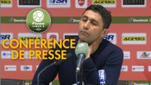 Conférence de presse Valenciennes FC - Havre AC (1-0) : Réginald RAY (VAFC) - Oswald TANCHOT (HAC) - 2018/2019