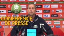 Conférence de presse AS Nancy Lorraine - FC Metz (1-0) : Alain PERRIN (ASNL) - Frédéric  ANTONETTI (FCM) - 2018/2019