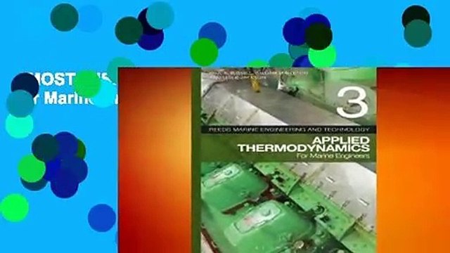 [MOST WISHED] Reeds Vol 3: Applied Thermodynamics for Marine Engineers by William Embleton