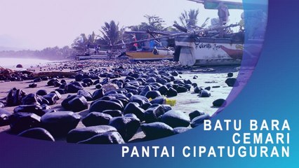 Batu Bara Cemari Pantai Cipatuguran