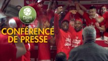 Conférence de presse Stade Brestois 29 - Chamois Niortais (3-0) : Jean-Marc FURLAN (BREST) - Pascal PLANCQUE (CNFC) - 2018/2019
