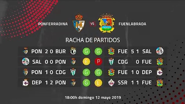 Ponferradina-Fuenlabrada Jornada 37 Segunda División B 12-05-2019_18-00