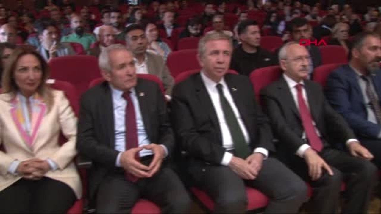 Kılıçdaroğlu Çağdaş Gazeteciler Derneği Ödül Töreninde Konuştu