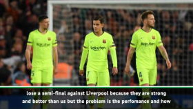 Barca 'mentally low' after Liverpool defeat - Valverde