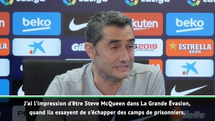 37e j. - Valverde : ''Je me sens comme Steve McQueen dans La Grande Évasion''