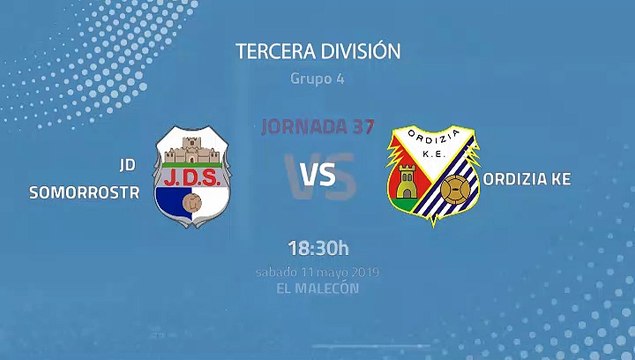 JD Somorrostro-Ordizia KE Jornada 37 Tercera División 11-05-2019_18-30