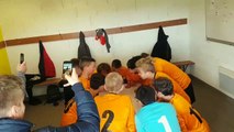 Crie de guerre de nos U 13 B après leur victoire 3/1 face à Fécamp