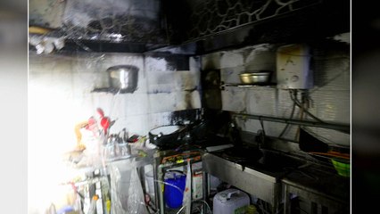 술집에서 튀김 음식 조리하다 불 / YTN