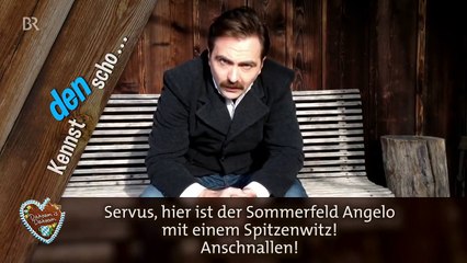 Lieblingswitz von Angelo Sommerfeld: Lachen mit dem Star aus "Positive Sinking"