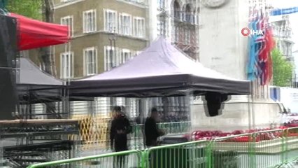 Filistin'i Destekleyen Binlerce Kişi Londra'da Yürüdü