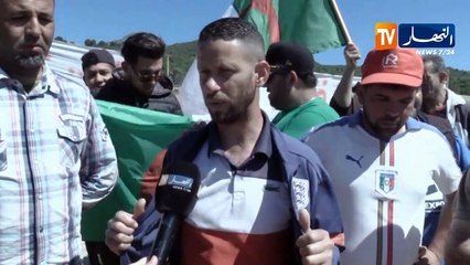 مجتمع: وقفة إحتجاجية لشباب ولاية تيبازة من أجل الغلق الفوري لمحاجر جبل شنوة