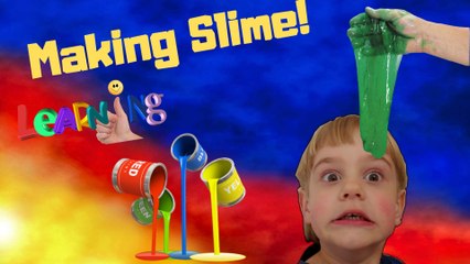 Kid Making Slime & Fart Sounds