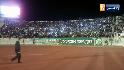 أجواء كبيرة يصنعها العقارب بملعب 24 فبراير بسيدي بلعباس