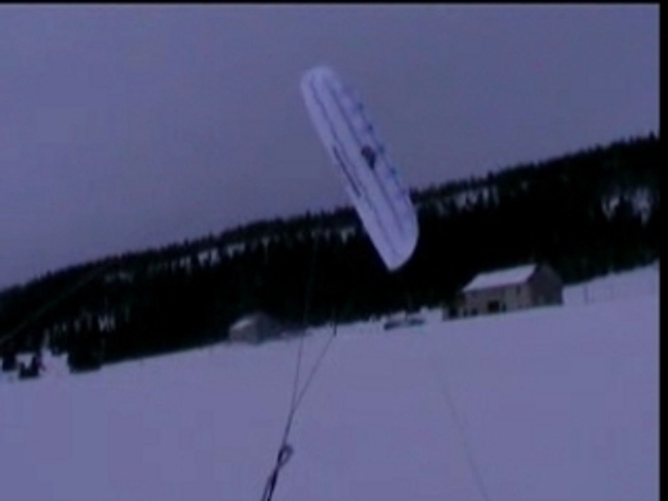 Test de la Speed SilverArrow 2 15m dite SA2, en snowkite