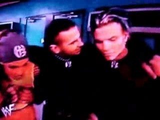 Lita and Jeff Hardy Backstage