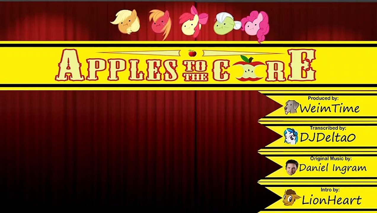 Apples to the Core - |SOLO PIANO TUTORIAL w/LYRICS| -- Synthesia HD