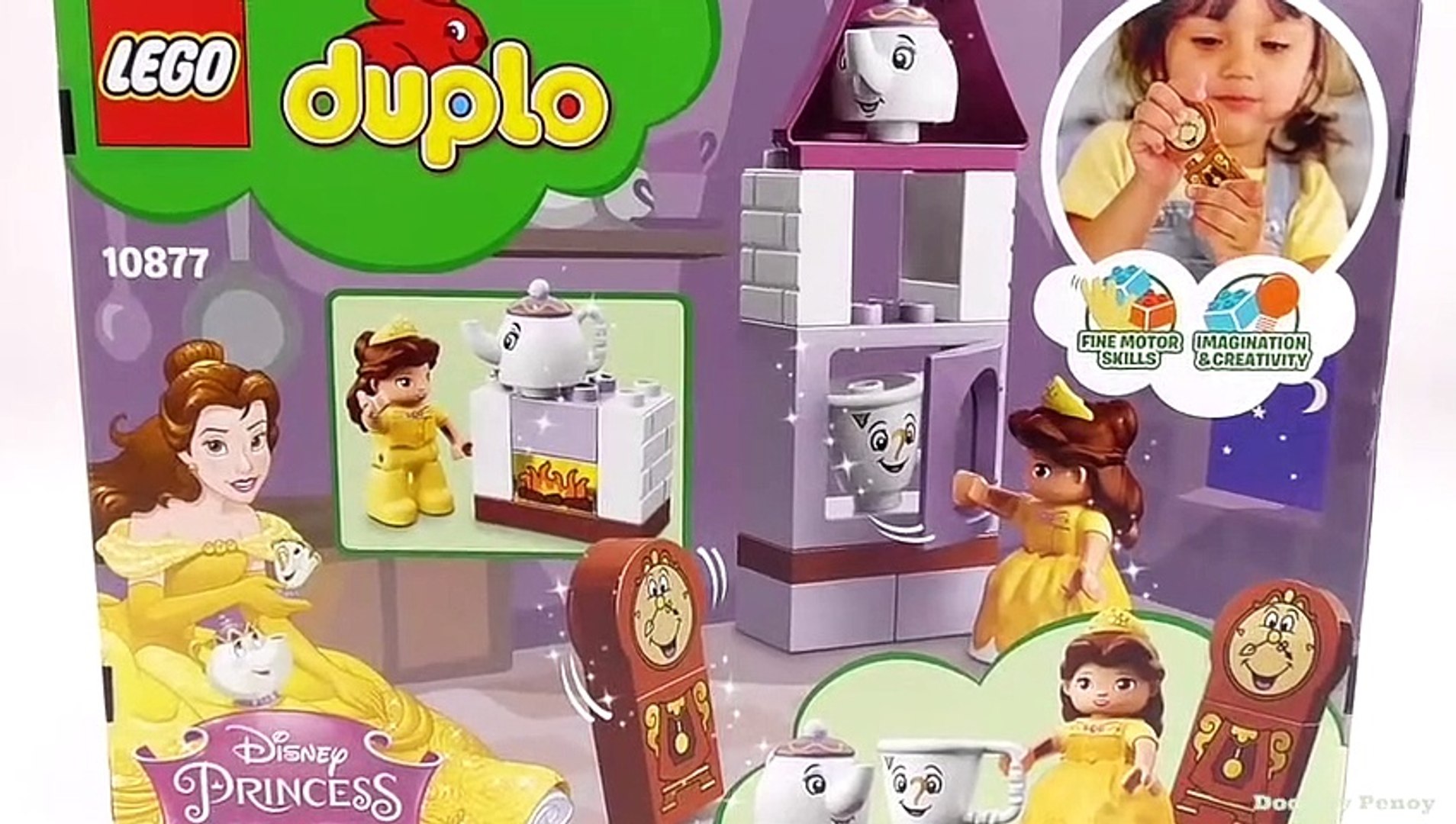 LEGO Disney Princess Belle's Tea Party (10877) - Toy Unboxing and Build - video Dailymotion
