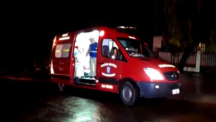 Mulher é socorrida após sofrer queda no Bairro Cancelli