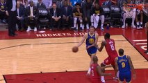 Livingston takes off for driving dunk as Warriors ground Rockets