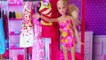 Barbie Girl Dress up Morning Routine in Baby Doll House Toys!