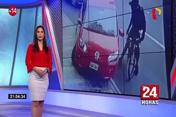 San Isidro: ciclista arremete contra conductora y le escupe