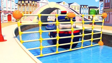 AVENGERS ENDGAME : Thor, Spider Man and Iron Man help save a BOAT - Super Truck in Car City !