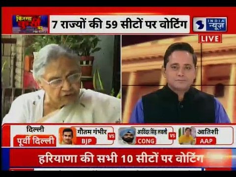 North East Delhi Congress Candidate Sheila Dikshit Interview on Congress AAP Tieup, Elections 2019