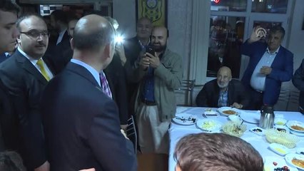 Bakan Soylu, Güngören Trabzonlular Derneğinin Sahur Programına Katıldı
