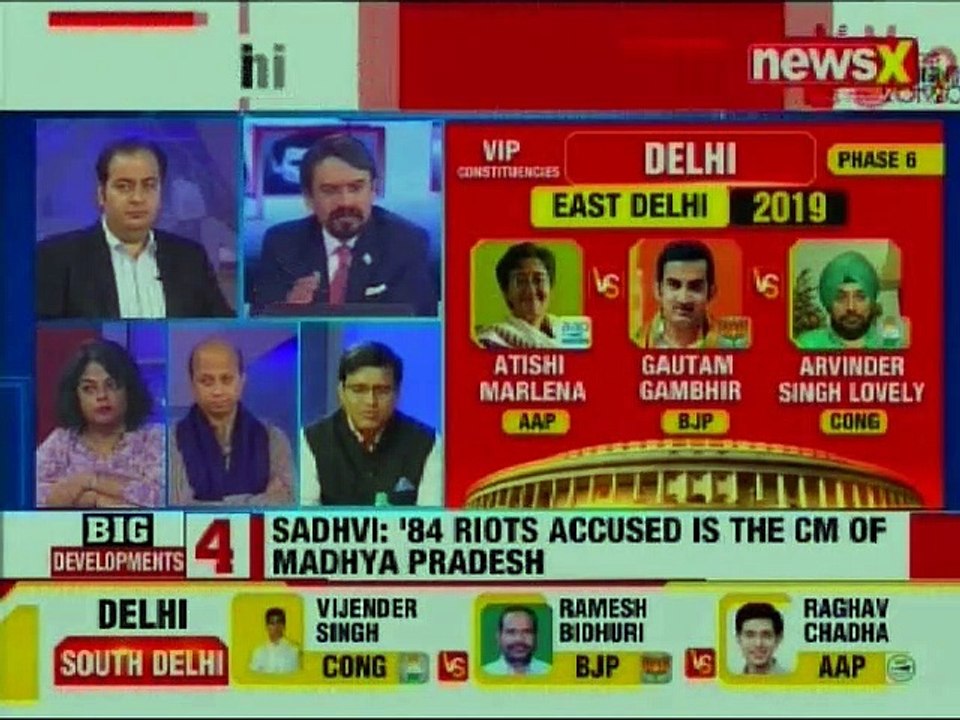 Lok Sabha Elections 2019 Phase 6 Voting, Delhi: Gautam Gambhir speaks after casting his vote