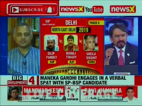 Lok Sabha Elections 2019 Phase 6 Voting, Delhi: BJP vs Congress vs Aam Aadmi Party, Competition is clear
