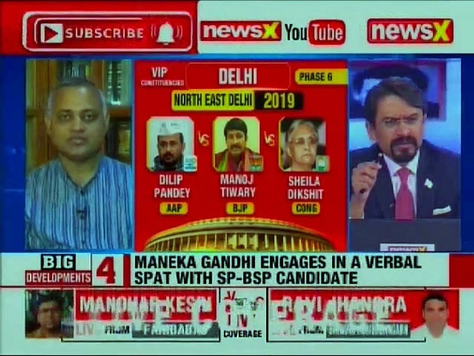 Lok Sabha Elections 2019 Phase 6 Voting, Delhi: BJP vs Congress vs Aam Aadmi Party, Competition is clear