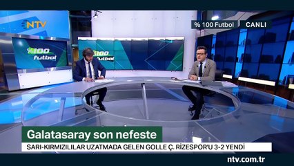 % 100 Futbol Çaykur Rizespor - Galatasaray 11 Mayıs 2019