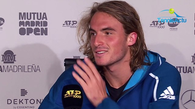 ATP - Masters 1000 Madrid 2019 - Stefanos Tsitsipas a sorti le Roi Rafael Nadal : Je suis fier... !