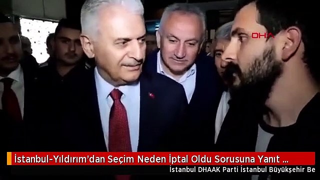 İstanbul-Yıldırım'dan Seçim Neden İptal Oldu Sorusuna Yanıt Çok Basit, Çünkü Çaldılar