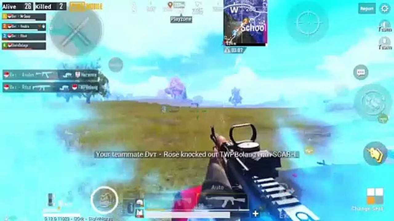 PUBG Mobile zona aman