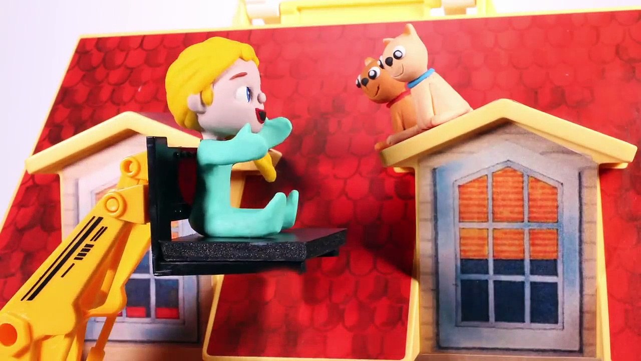 KIDS WEARING SUPERHERO COSTUMES ❤ PLAY DOH CARTOONS FOR KIDS