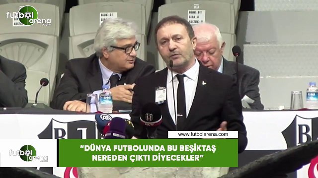 Hürser Tekinoktay: Dünya futbolunda bu Beşiktaş nereden çıktı diyecekler