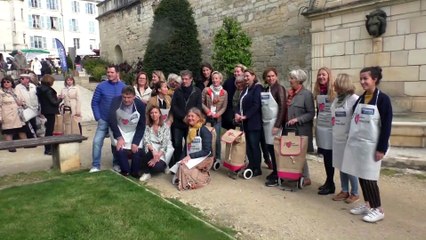 Luana Belmondo, marraine de l'opération "j'aime mon marché"