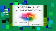 Assessment in Special and Inclusive Education (Mindtap Course List) Complete