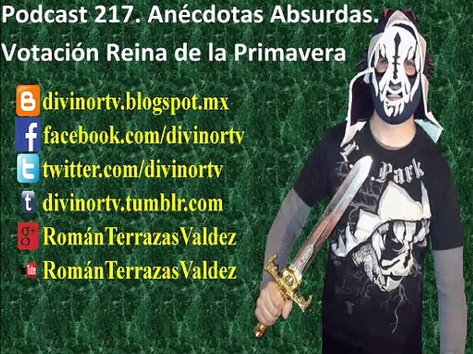 Podcast 217. Anécdotas Absurdas. Votación Reina de la Primavera