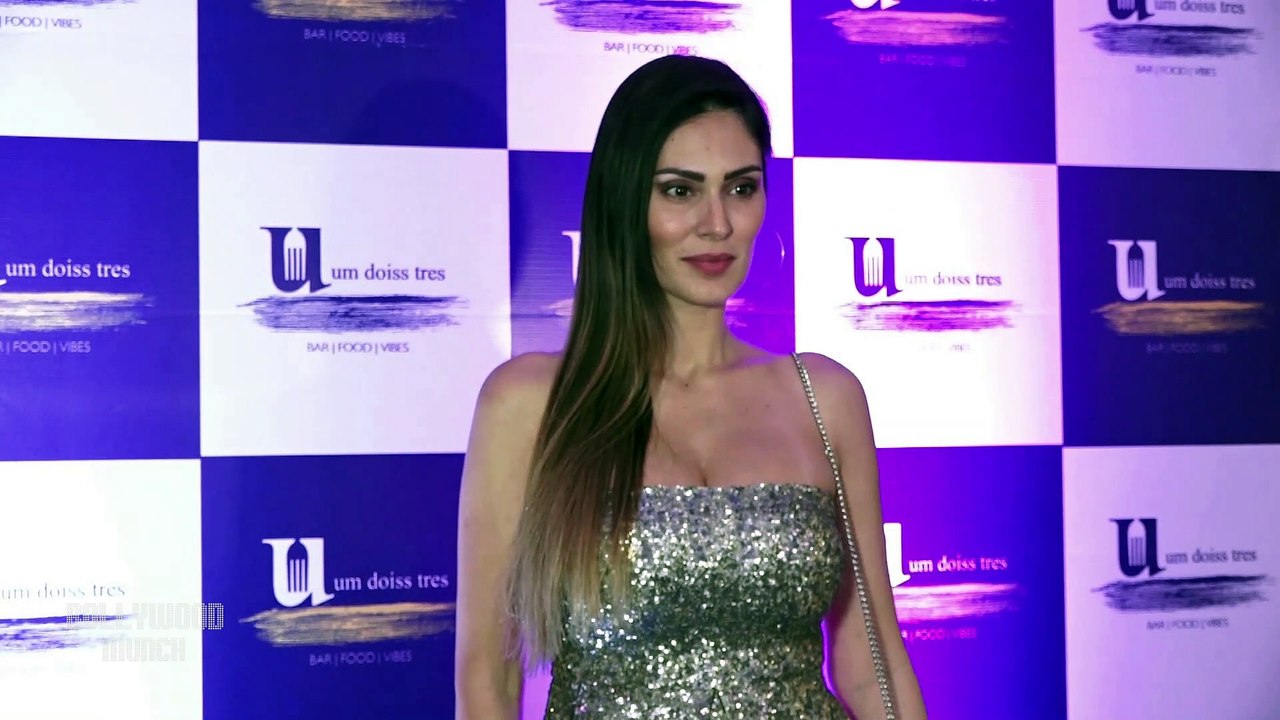 Celebrities At The Opening Ceremony Of The Restaurant UM Doiss Tres