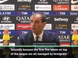 English teams are successful because of foreign managers - Allegri