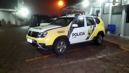 Homem é encaminhado para delegacia após fugir da abordagem policial