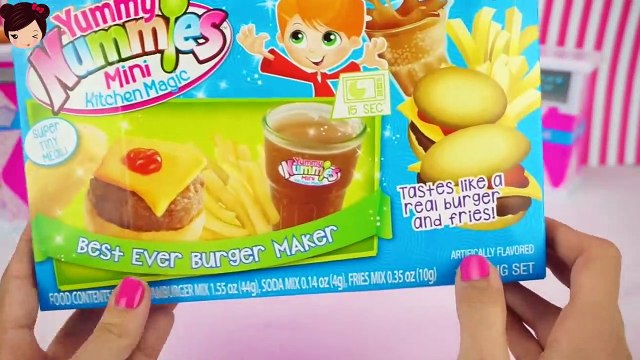 Juguetes Raros de Comida en Polvo - Hamburguesas, Tacos, Nuggets, Cupcakes - Yummy Nummies