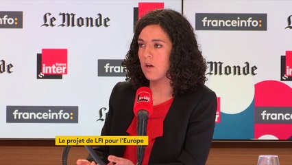 Manon Aubry : "Être sage, ça veut dire quoi ? J'assume de parler avec calme, mais avec conviction, avec détermination".
