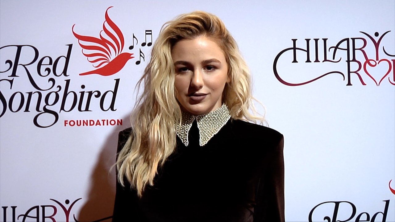 Chloe Lukasiak "The Red Songbird Foundation" Launch Red Carpet