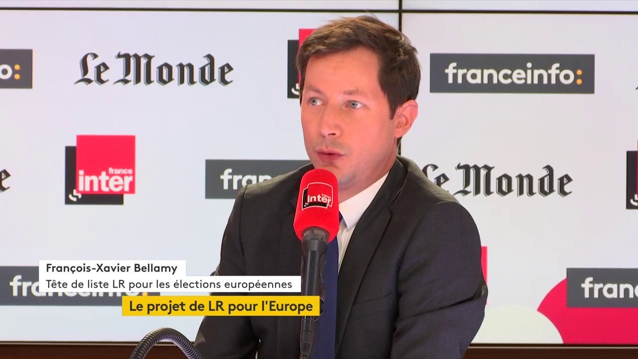 François-Xavier Bellamy : "Je ne crois pas à une Europe qui deviendrait un super-Etat qui remplacerait les Etats."