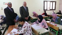 محافظ الجيزة يتفقد لجان امتحانات الشهادة الإعدادية